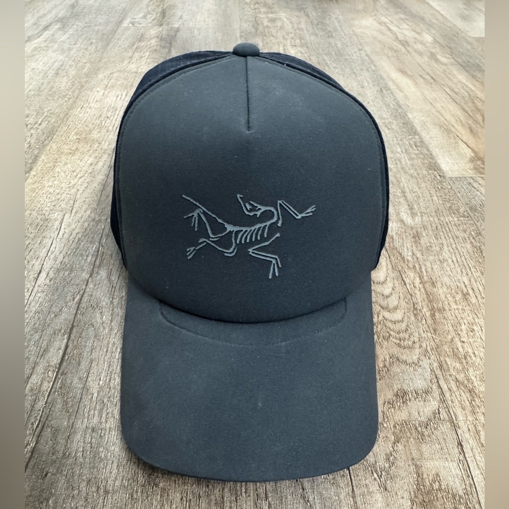 Arcteryx Bird trucker curved brim hat